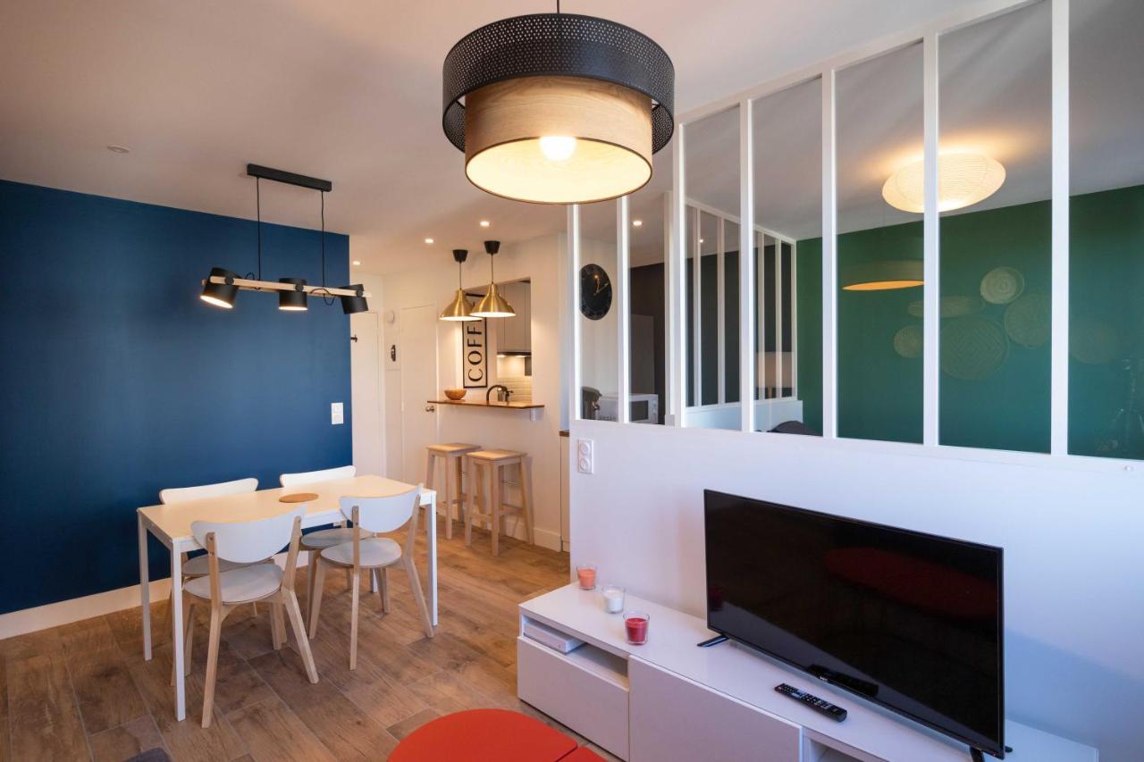 Goxoa - Appartement Au Calme, Centre Ville, Parking - Wifi Hendaye Kültér fotó