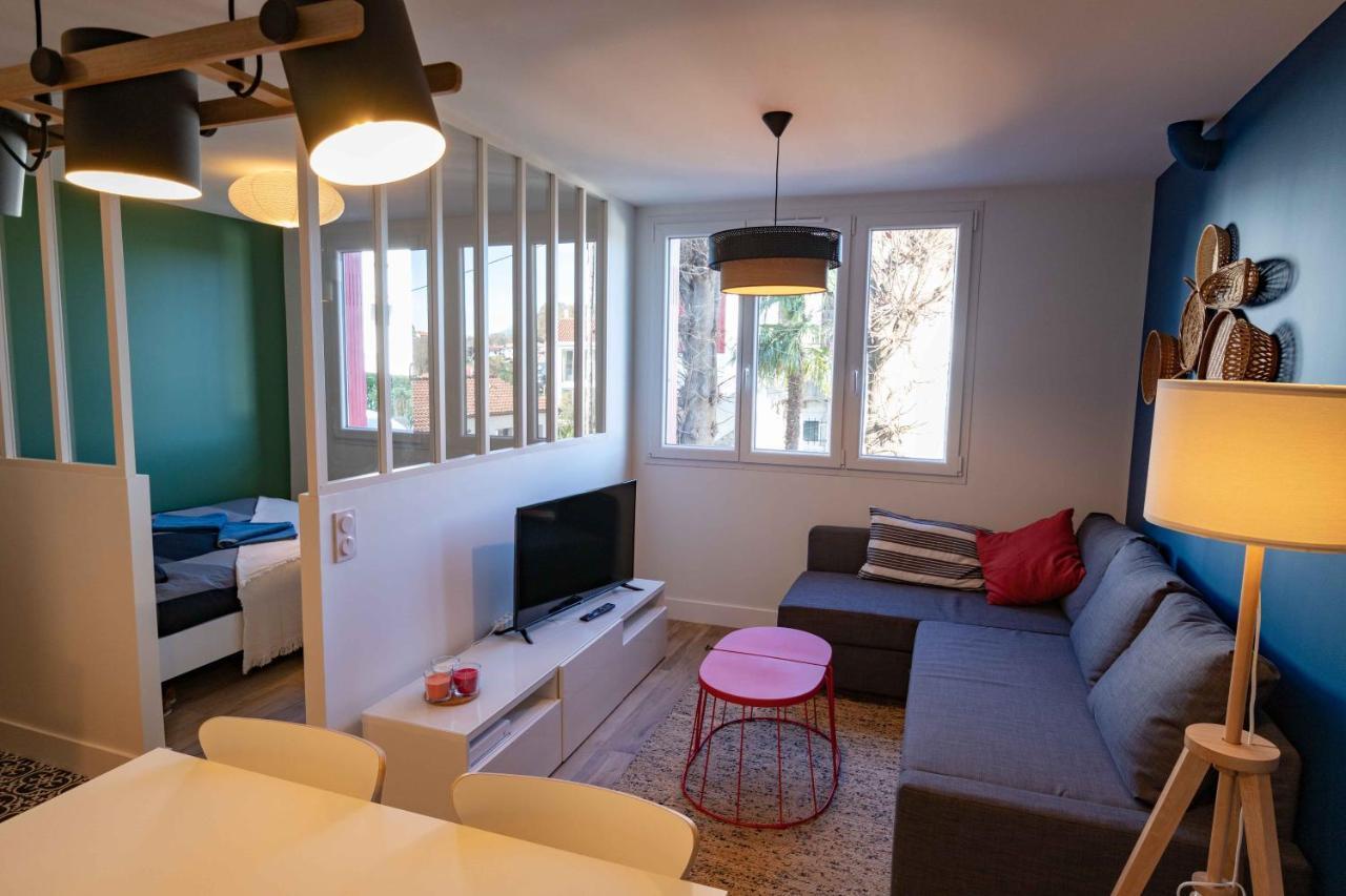 Goxoa - Appartement Au Calme, Centre Ville, Parking - Wifi Hendaye Kültér fotó